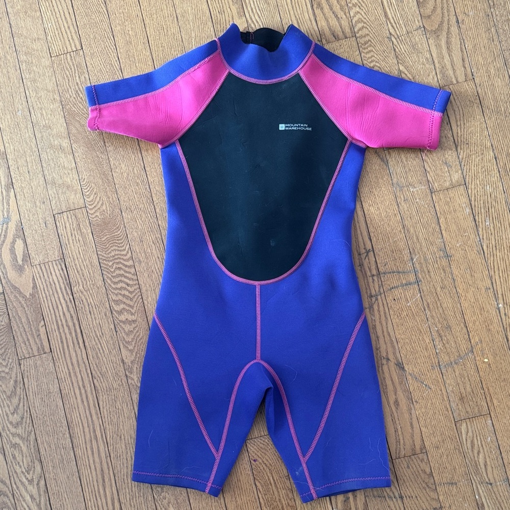 Kids' Purple and Pink Wetsuit